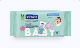 Septona Baby Wipes Sensitive 60 copë